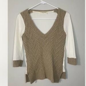 Pilcro and the Letterpress Wool Blend Long Sleeve Top